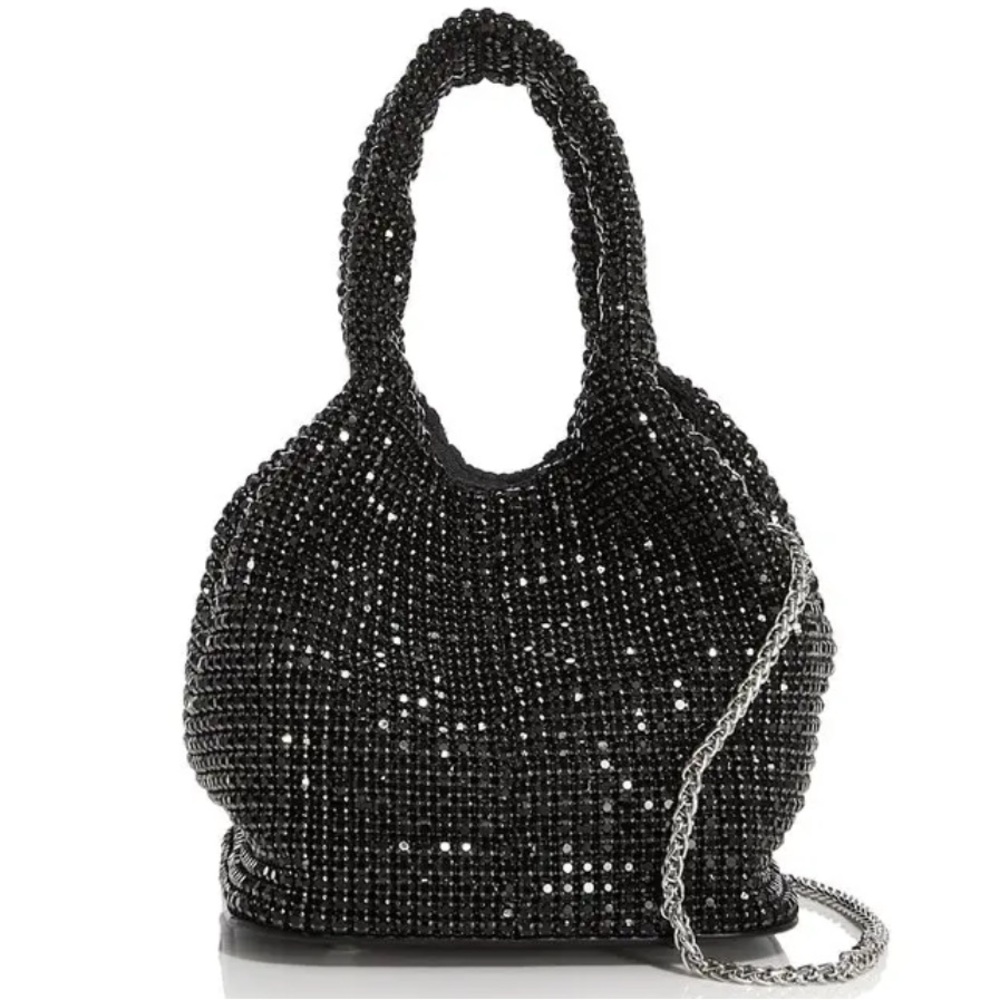 AQUA Mini Crystal Crossbody